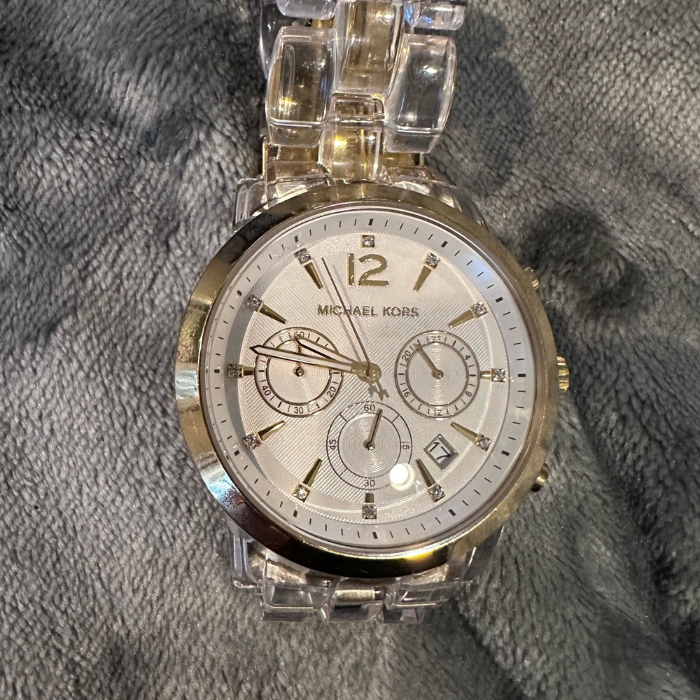 Michael Kors Two-Tone Chronograph Watch